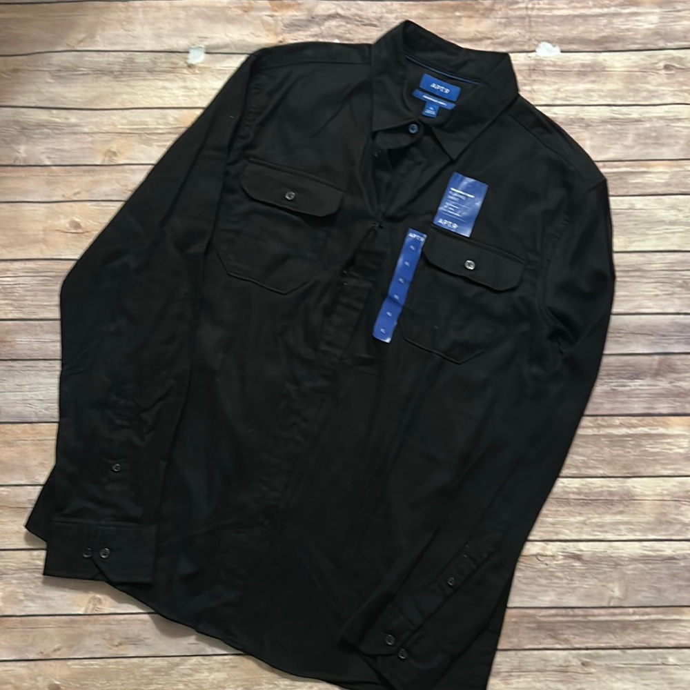 Apt 9 black dress shirt